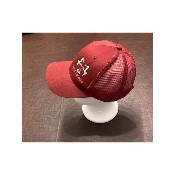 Mandatoryfunday I Exist Out of Spite Trucker Hat Red Mesh Snapback Letkemann - Picture 2 of 5